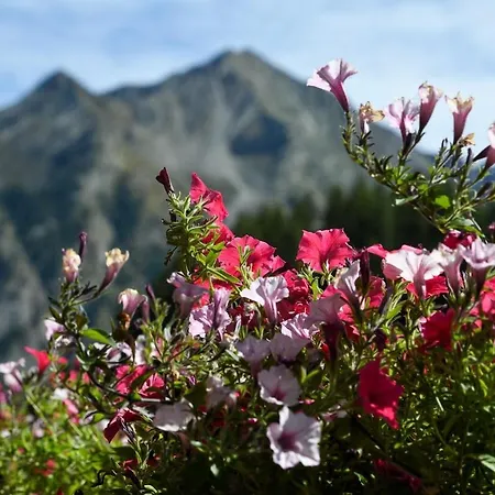 In Front Of Grand Paradis And Arolla Semesterbostad *