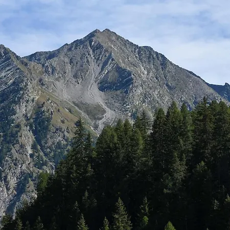 In Front Of Grand Paradis And Arolla Semesterbostad